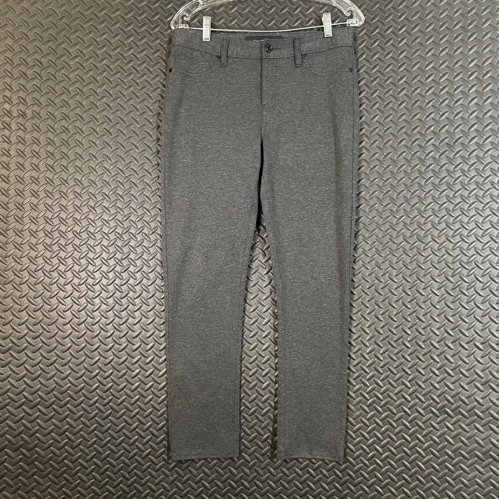 Calvin Klein Knit Pants Comfort Stretch Casual Career Gray Women's Size 6